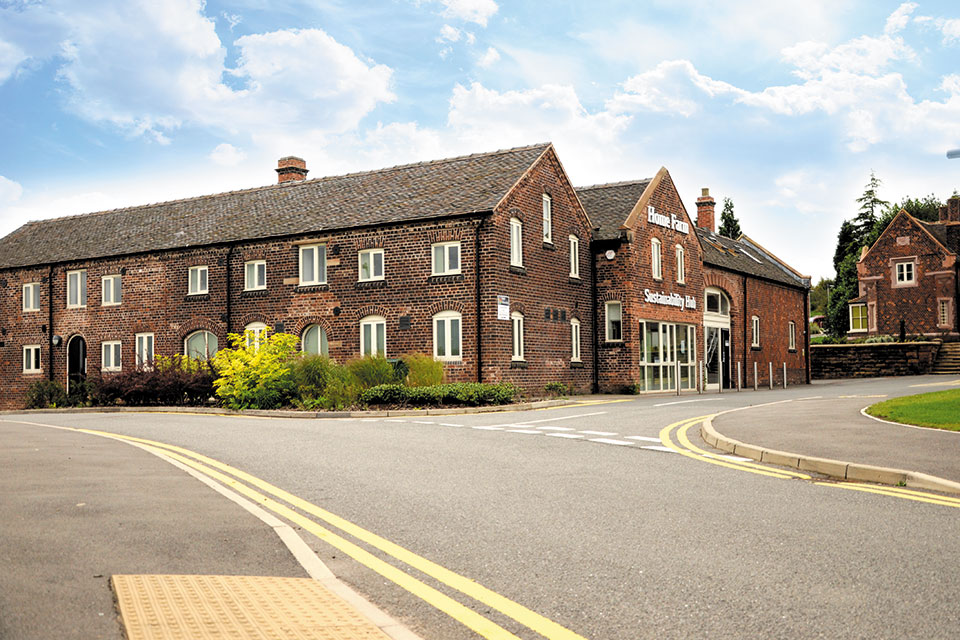 Our sustainability journey Keele - Building Sustainability Hub Home Farm Outside 0003 960x640